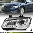 For Chrysler 300 2015-2023 Halogen Led Drl Projector Headlight Lamp Left Driver New. Price: $75.50.