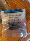 Nos Ford E63Z-13032-B Screw & Nut (1) New. Price: $8.00.