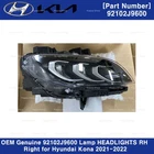 Oem Genuine 92102J9600 Lamp Headlights Right For Hyundai Kona 2021-2022 New. Price: $690.00.