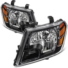 Headlights Assembly L+r For 2009-2021 Nissan Frontier Truck Black Housing New. Price: $81.57.