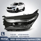 Non-projector Headlight For 2022-2024 Chevy Equinox Lt Rs W/led Drl Left New. Price: $115.00.