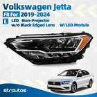 For 2019-2024 Volkswagen Jetta Non-projector Headlight W/led Module Left Lh New. Price: $96.99.