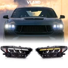Vland Full Led Headlights Assembly Fit 2015-17 Ford Mustang W/start-up Animation New. Price: $449.99.