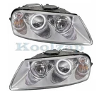For 04-07 Vw Touareg Front Headlamp Halogen W/bulb Set Pair New. Price: $429.95.