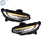 Right+left Headlight For Honda Civic 2016-2021 Full Led Drl Clear Lens Headlamp New. Price: $209.51.