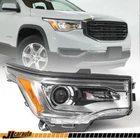Chrome Halogen Headlight For Gmc Acadia 2017-2019 W/ Led Drl Passenger Assembly New. Price: $131.99.