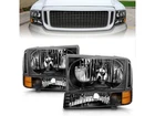 Anzo 63KZ43M Headlight Set Fits 2000-2004 Ford Excursion New. Price: $176.71.