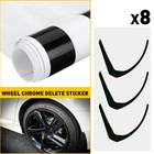 For Honda Accord Sports 2018-2022 Black Gloss Delete Wheel Chrome Vinyl Sticker New. Price: $21.84.