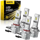 9005 9006 Led Headlights Kit Combo Bulbs High Low Beam Super 6500K White Bright New. Price: $37.99.