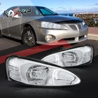 Chrome Housing Clear Corner Turn Signal Headlights For 04-08 Pontiac Grand Prix New. Price: $88.14.