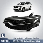 For 2020-2025 Cadillac XT6 Led Projector Headlight W/ Super Cruise &bulb Left Lh New. Price: $387.99.