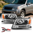 For 2006-2008 Suzuki Grand Vitara Clear Headlight Projector Chrome Left+right New. Price: $369.75.