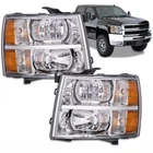 Fit For 2007-2013 Chevy Silverado 1500 2500 3500 Headlights Assembly Headlamps New. Price: $95.79.