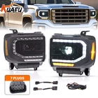 Kuafu Black Led Projector Headlights For Gmc Sierra 1500/2500HD/3500HD 2014-2019 New. Price: $250.87.