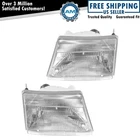 Headlight Assembly Set Driver & Passenger Side Fits 1998-2000 Ford Ranger New. Price: $49.51.