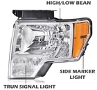 PIT66 Assembly Compatible With Ford F150 2009-2014. Left Headlight. New. Price: $50.00.
