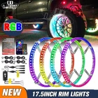 Colight 4PCS 17.5INCH Double Row Led Wheel Ring Lights Rgb With App And Remote New. Price: $119.46.