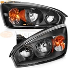 1 Pair Black Left Right Headlights Assembly Lamp For 2004-2008 Chevy Malibu New. Price: $83.45.