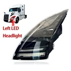 Led Headlight For Volvo Vnl 2018-2024,BLACK Headlamp Driver (lh) Side New. Price: $436.56.