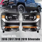 Projector Headlights For 2016 2017 18 19 Chevy Silverado 1500 Hid/xenon Headlamp New. Price: $289.99.