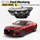 2024-2026 Ford Mustang Full Led Headlight Chrome Black Driver Side W/model New. Price: $263.99.