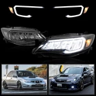 Piar Led Headlights For 2008-2014 Subaru Impreza Wrx W/sequential Front Lamps New. Price: $574.99.