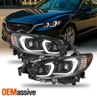 For 2014-17 Mazda 6 Led Drl Tube Projector Black Headlights Pair Housing Used. Price: $243.98.
