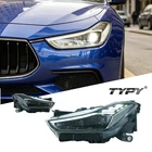 Full Led Headlights Replacement For Maserati Ghibli M157 Pre-facelift 2014-2019 New. Price: $950.00.