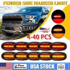 4-40 Front Rear Led Bumper Side Marker Lights Ford F150 Svt Raptor 2017-2021 New. Price: $44.17.