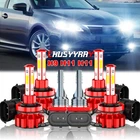 6 Combo H9+H11+H11 Led Headlight Kit Fog Bulbs Hi/low Beam New. Price: $35.99.