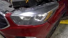 Used Left Headlight Assembly Fits: 2017 Ford Escape Halogen W/led Accent Blacked. Price: $599.20.