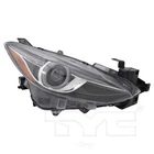Headlight Assembly-capa Certified Tyc 20-9537-01-9 Fits 14-18 Mazda New. Price: $740.88.