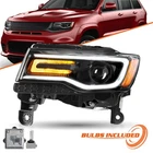 For 2014-2021 Jeep Grand Cherokee W/bulbs&ballast Hid Black Headlight Lh New. Price: $199.99.