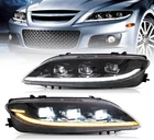 Vland Led Headlights Compatible With MA-Z-DA6 M6 (GG1) S/i Ma-z-daspeed Black New. Price: $664.98.