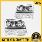 Headlight Assembly For 03-06 Chevrolet Silverado Avalanche 1500 Front Left Right New. Price: $68.99.