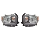 For 2018 2019 Toyota Tundra Headlight Driver And Passenger Side Pair W/bulbs Dot New. Price: $345.42.