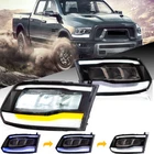 Vland Led Headlights 2009-2018 For Dodge Ram 1500 2500 3500 W/dynamic Animation New. Price: $459.99.