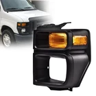 Headlight Bezel W/turn Signal Ford E150 E250 08-14 E350 08-19 Lh 8C2Z13201A New. Price: $75.99.
