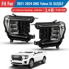 For 2021-2024 Gmc Yukon Xl Sle Slt Full Led Headlight Chrome With Bulb L+r Pair New. Price: $289.99.