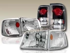 93-97 Ford Ranger Clear Headlights + Corner Black Altezza Tail New. Price: $172.99.