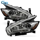 Halogen Headlight For Nissan Murano 2015-2018 Led Drl Projector Left+right Side New. Price: $229.33.