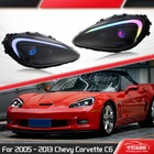Custom Multicolor Headlights For 2005-2013 Chevrolet Corvette C6 Animation Drl New. Price: $699.00.