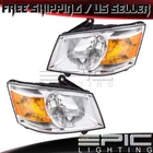 Headlights For 2008-2010 Dodge Caravan/grand Left Right Sides Pair New. Price: $137.70.