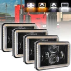 4PCS 4X6" Led Headlights Dot Approved With High Low Beam H4651 H4652 H4656 H4666 New. Price: $74.99.