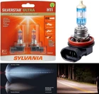 Sylvania Silverstar Ultra H11 55W Two Bulbs Head Light Low Beam Replace Upgrade New. Price: $48.75.