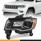 For Jeep Grand Cherokee 2017-2021 Halogen Headlight Assembly Driver Chrome Trim New. Price: $87.50.