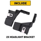 2X Headlight Mount Bracket Fit 2013-2016 Ford Fusion Energi Titanium Sedan 4DOOR New. Price: $10.99.