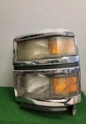 2014-2015 Chevrolet Silverado 1500 Halogen Left Headlight Assembly Oem 23223255 Used. Price: $95.00.