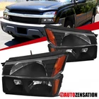 Fit 2002-2006 Chevy Avalanche Body Cladding Black Headlights+bumper Signal Lamps New. Price: $72.99.