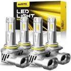 Auxito Combo 9005 9006 Led Headlight Bulbs High Low Beam 6500K Super Bright 200W New. Price: $59.84.